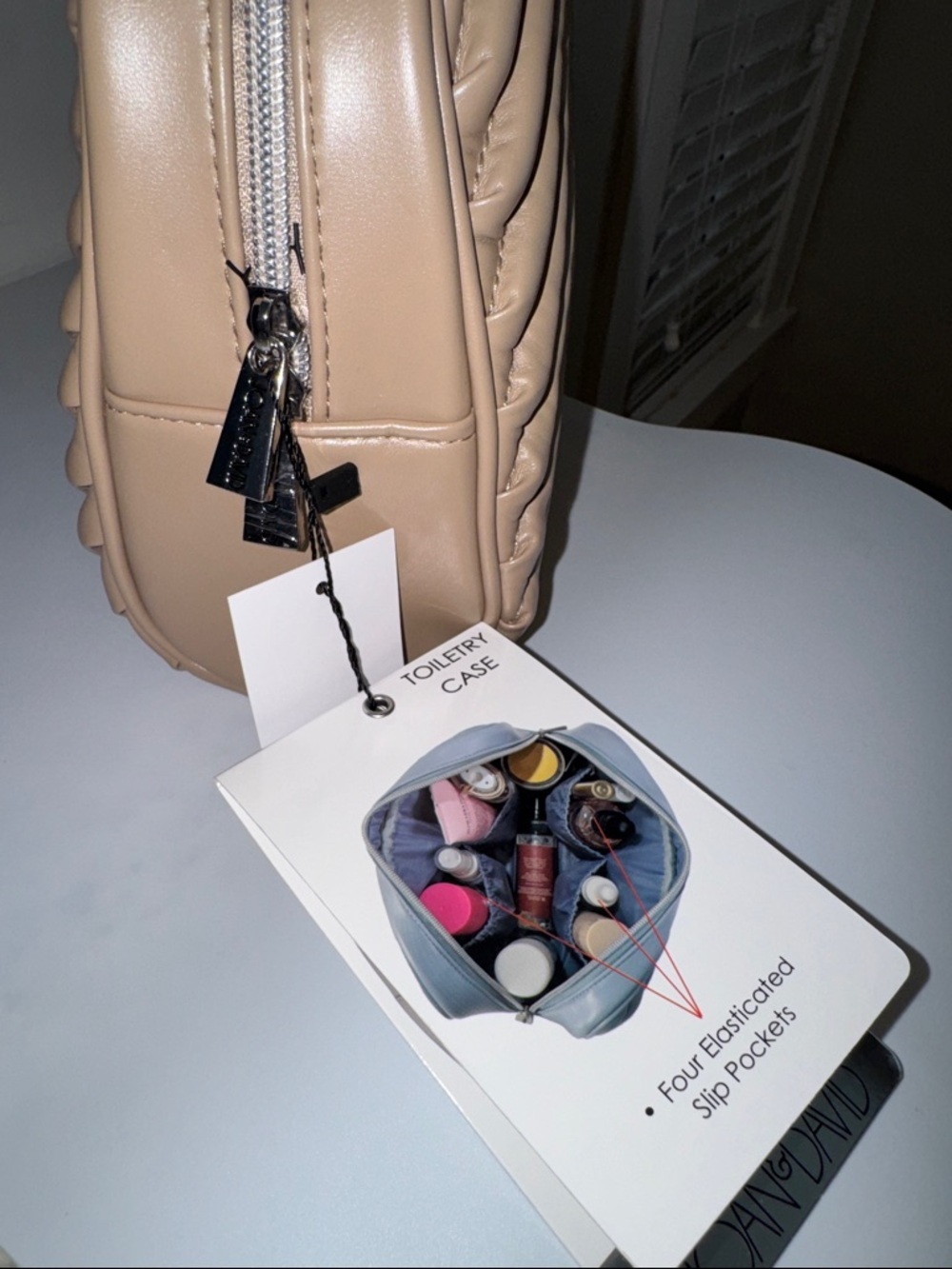 Joan & David Cosmetic Bag - Picture 2 of 3
